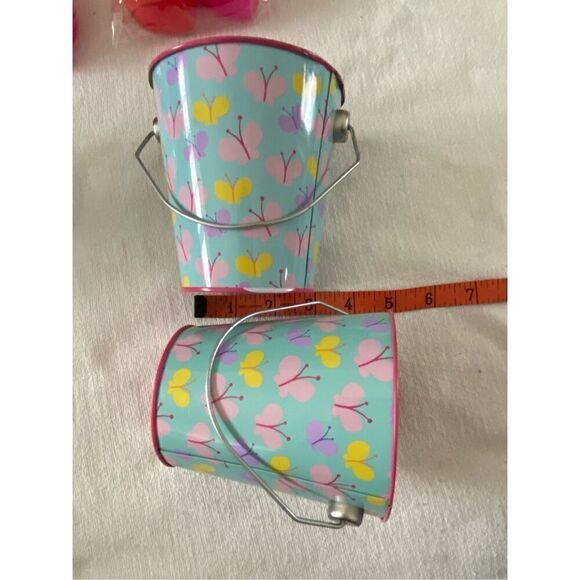 Lot Of 7 Valentines Day Supplies Heart Boxes Stamps Buckets School - Picture 11 of 12